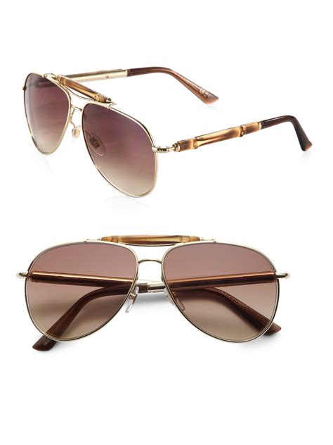 gucci avaitor sunglasses|gucci aviator sunglasses shades.